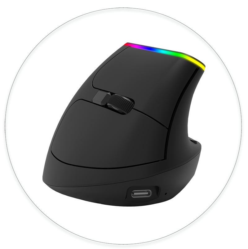 souris ergonomique verticale de bureau ordissimo